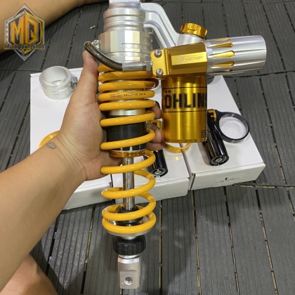 Phuộc Ohlins Mod Vario + HPA dây kiểu Factory