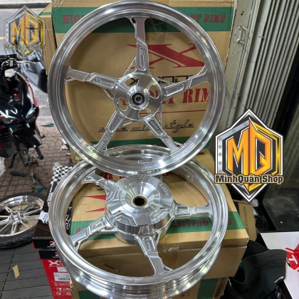 Mâm 5 Cây CNC X-Mode (Đen - Crom)