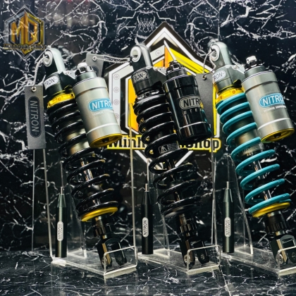 Phuộc Nitron ĐNA Vario (FullBlack - Xạnh - Đen)